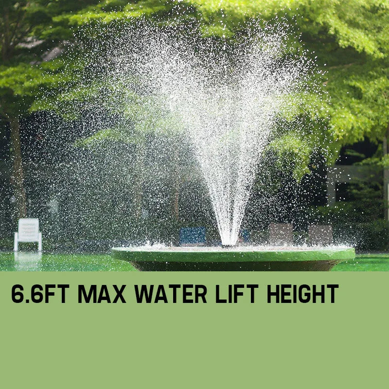 Protege 50W Solar Powered Fountain Submersible Water Pump Pond Kit Power Garden Panel - Mekamart Australia