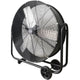 BAUMR-AG 36" 914mm Industrial Mobile Floor Drum Fan, 290W Brushless Motor, Tilting, Large, Commercial, Heavy-duty Frame, EESS Certified - Mekamart Australia
