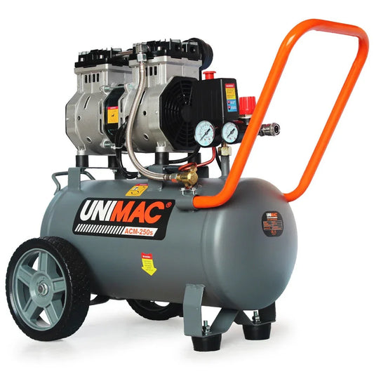 UNIMAC 25L 1.5HP Silent Oil-Free Electric Air Compressor, Portable - Mekamart Australia