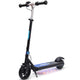 ALPHA Edge Electric Scooter Kids/Teens, 16km/h Max, Adjustable Height, UL Certified, AU Compliant, Dual Brakes, Bluetooth Music, LED, Blue - Mekamart Australia