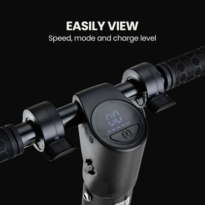 ALPHA Peak 300W 10Ah Electric Scooter, AU Compliant, Suspension, for Adults or Teens, Black