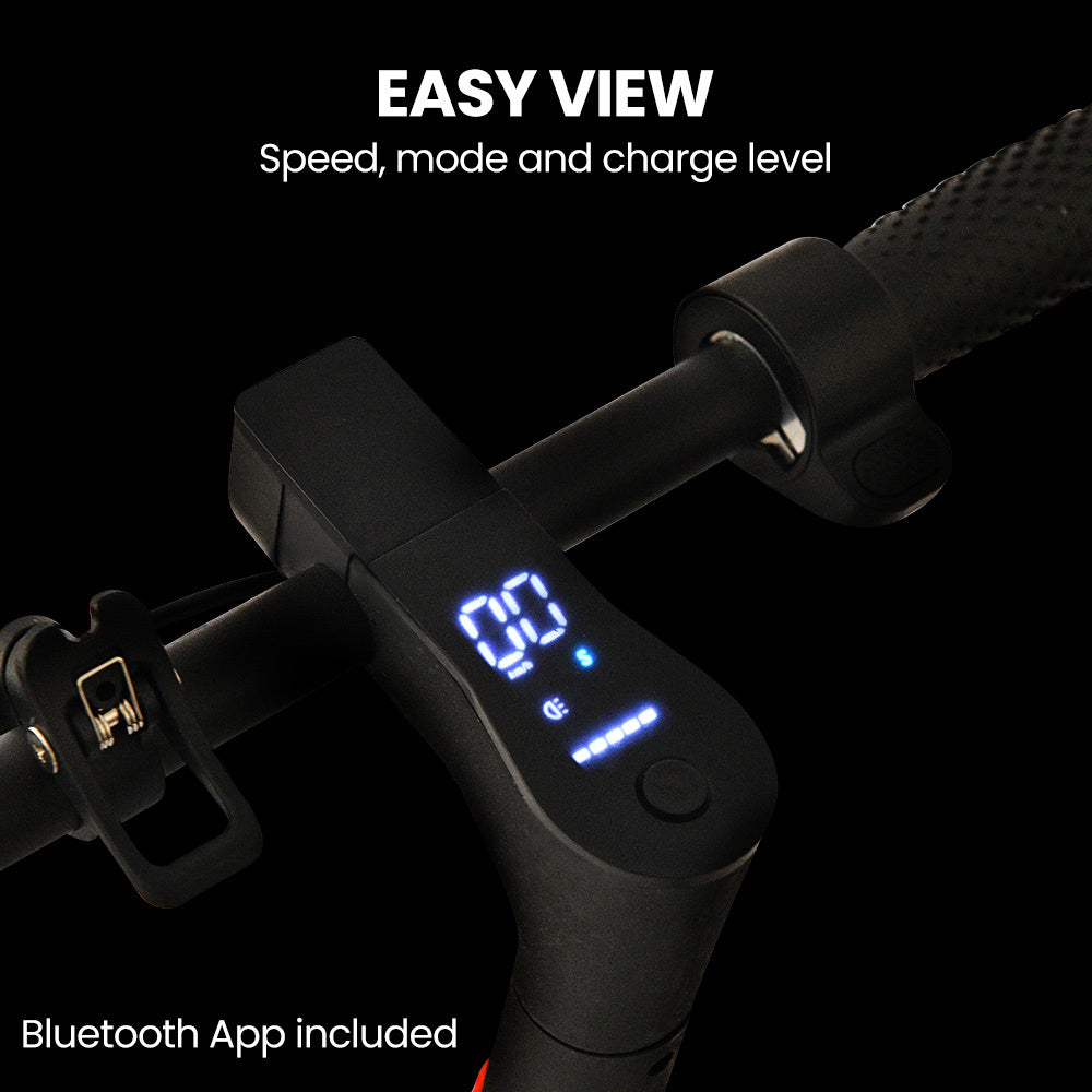 ALPHA Urban 10 Electric Scooter, AU Compliant, 35km/h, Suspension, 35km Range, 10-Inch Wheels, Brushless Motor, Free APP, Motorised Commuter eScooter for Adults, Black