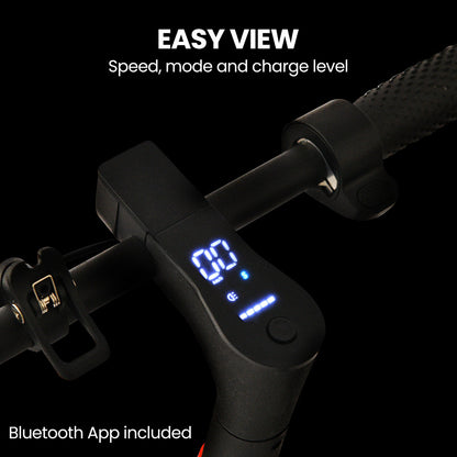 ALPHA Urban 10 Electric Scooter, AU Compliant, 35km/h, Suspension, 35km Range, 10-Inch Wheels, Brushless Motor, Free APP, Motorised Commuter eScooter for Adults, Black