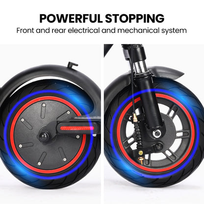 ALPHA Urban 10 Electric Scooter, AU Compliant, 35km/h, Suspension, 35km Range, 10-Inch Wheels, Brushless Motor, Free APP, Motorised Commuter eScooter for Adults, Black