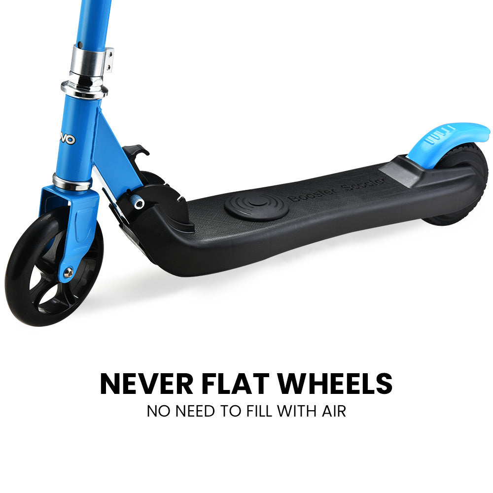 ROVO KIDS Electric Scooter, AU Compliant, Lithium Ride-On Foldable E-Scooter 125W Rechargeable, Blue