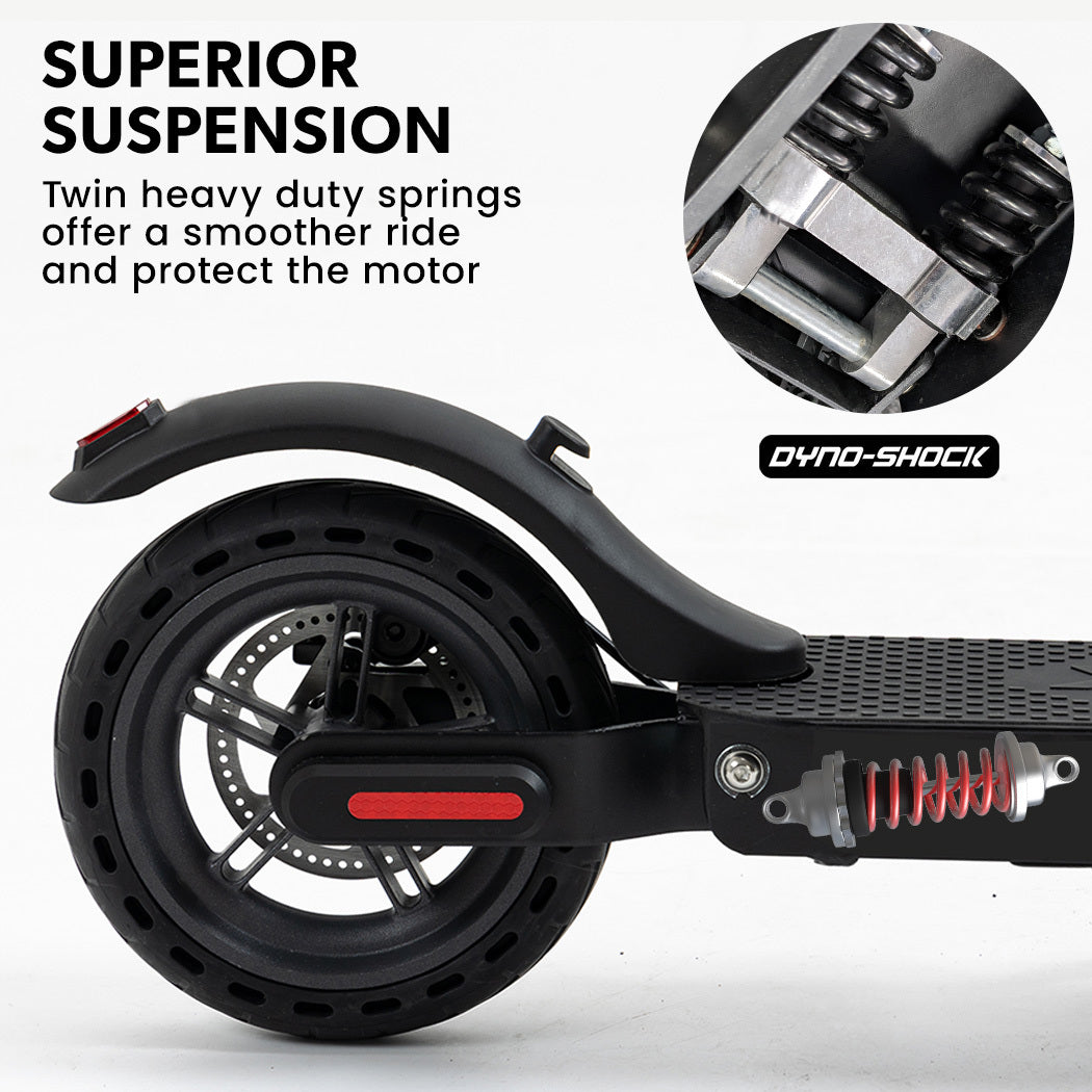 VALK Synergy 5 Electric Scooter, 400W, AU Compliant, Motorised eScooter for Adults, Black