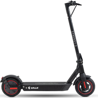 VALK Synergy 7 Electric Scooter, 500W 15Ah, AU Compliant, Motorised eScooter for Adults, Black/Red