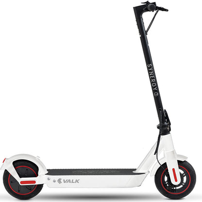 VALK Synergy 7 Electric Scooter, 500W 15Ah, AU Compliant, Motorised eScooter for Adults, White