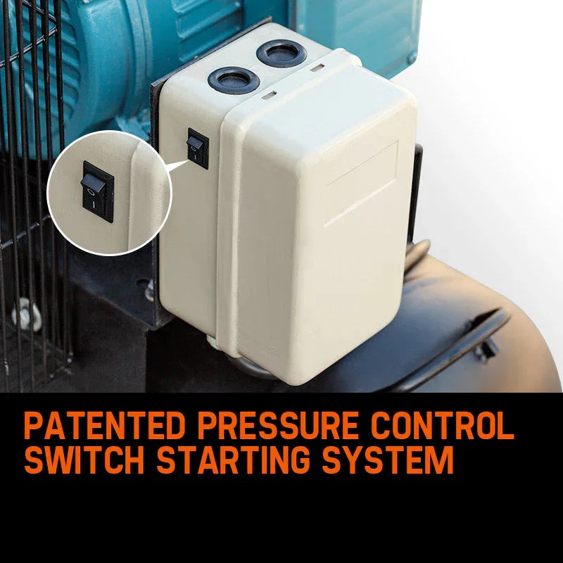 UNIMAC 115PSI 150L 7.5kW Industrial Electric Air Compressor, 20A 415V 3-Phase - Mekamart Australia