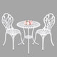 2 Seater Dominique Cast Aluminium Bistro Set - Mekamart Australia