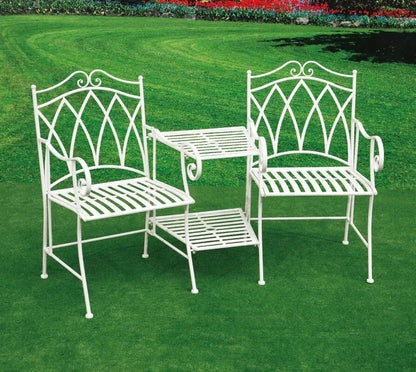 Alberche Outdoor 2 Person Lounge Set - Mekamart Australia