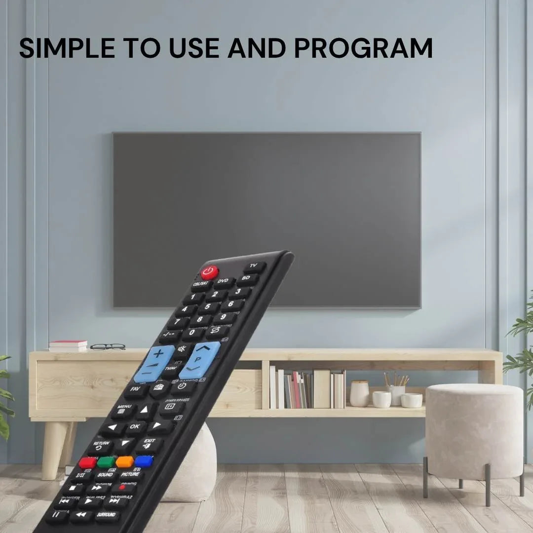 Tooleroo Universal Smart TV Remote Control Compatible With Sharp LG and more - Mekamart Australia