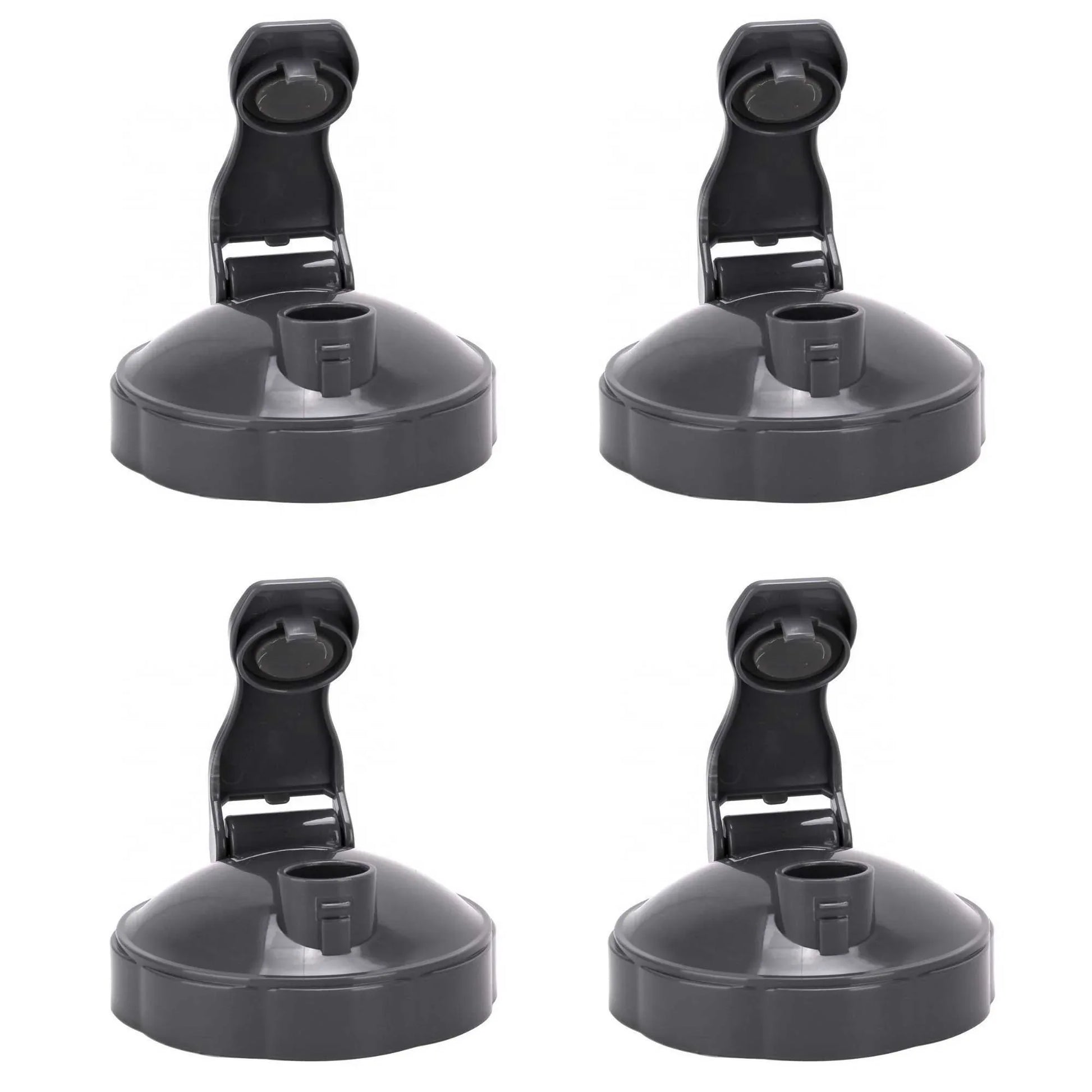 4x For Nutribullet Flip Top Fliptop Fresh Lid - Most 600 and 900 Model Nutri Cups - Mekamart Australia