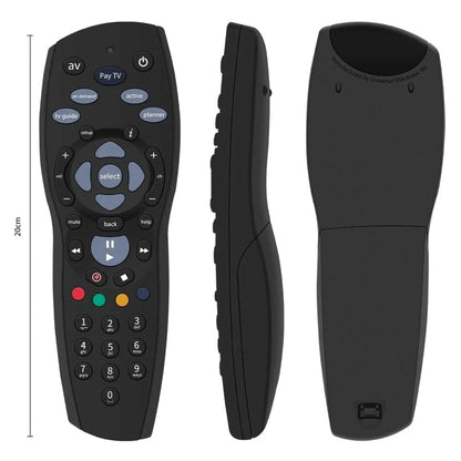 2x Tooleroo PayTV Remote Control Compatible with Foxtel MYSTAR SKY NZ - Black - Mekamart Australia