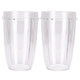 2x For Nutribullet Tall Cups 24 Oz Suits most 600 and 900 Models - Mekamart Australia