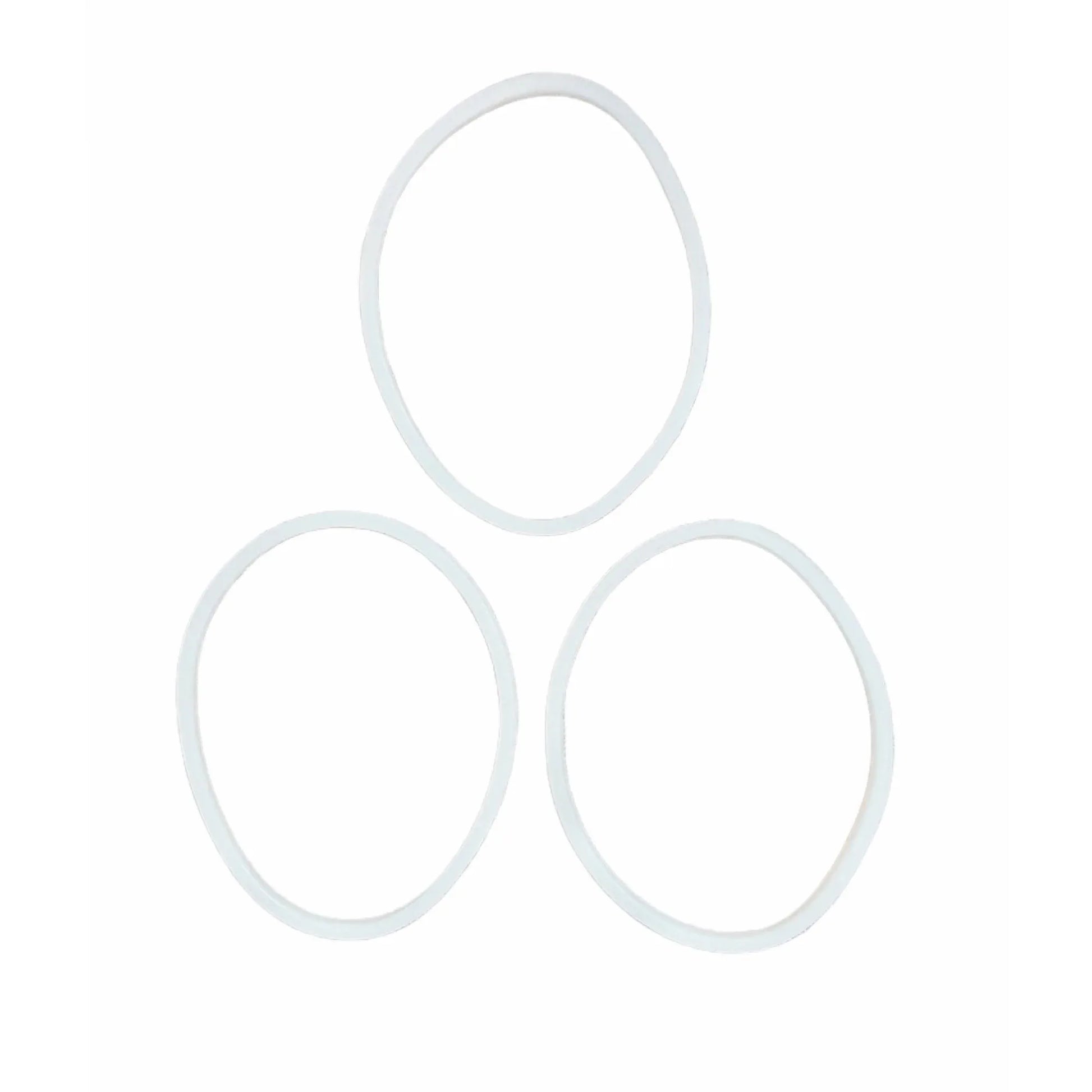 3x For Nutribullet Rubber White Seal - Gasket Ring For 600 600W Blade and Cups - Mekamart Australia
