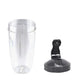 For Nutribullet Tall Large Big Cup 24Oz + Fliptop Lid - For Nutri 600 and 900 - Mekamart Australia