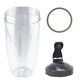 For Nutribullet Colossal Large Cup + Fliptop Lid + Grey Seal - 900 600 Models - Mekamart Australia