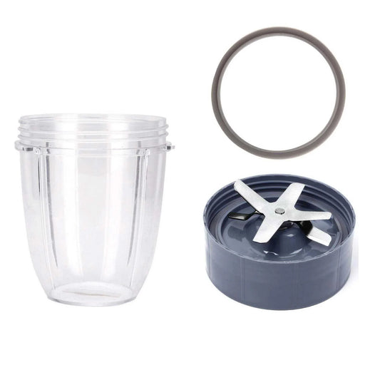 For Nutribullet Short Cup + Extractor Blade + Grey Seal - For 900 and 600 Models - Mekamart Australia