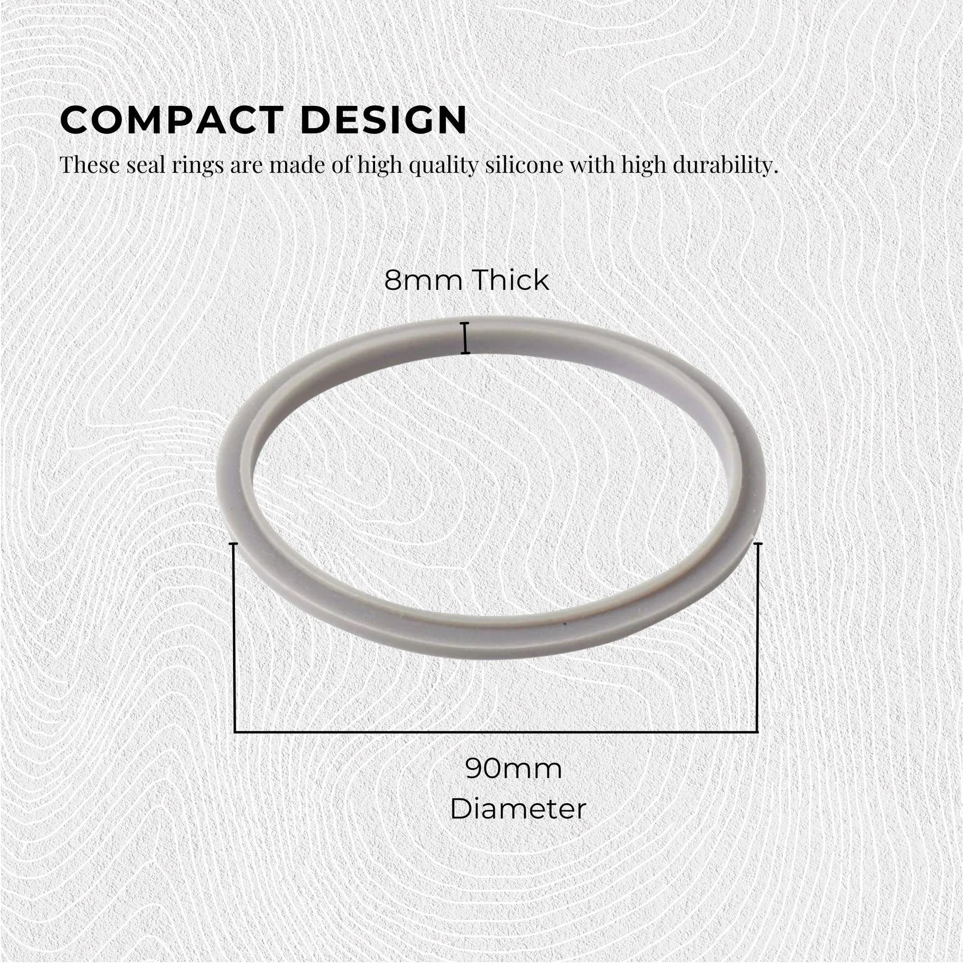 For Nutribullet Grey Gasket Seal Ring - Suits New 600 W 1200 W 900 W - Mekamart Australia