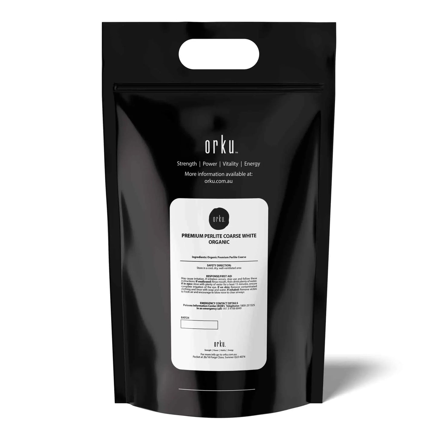 Orku 10L Coarse Perlite Soil Additive for Drainage and Aeration - Growing Medium