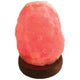 Red USB Himalayan Pink Salt Lamp - Colour Light Bulb - Mini Natural Rock Crystal - Mekamart Australia
