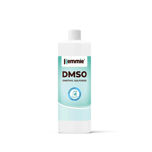 Kemmie 500ml DMSO Liquid 99.9% Pure - USP Grade Dimethyl Sulfoxide Solvent