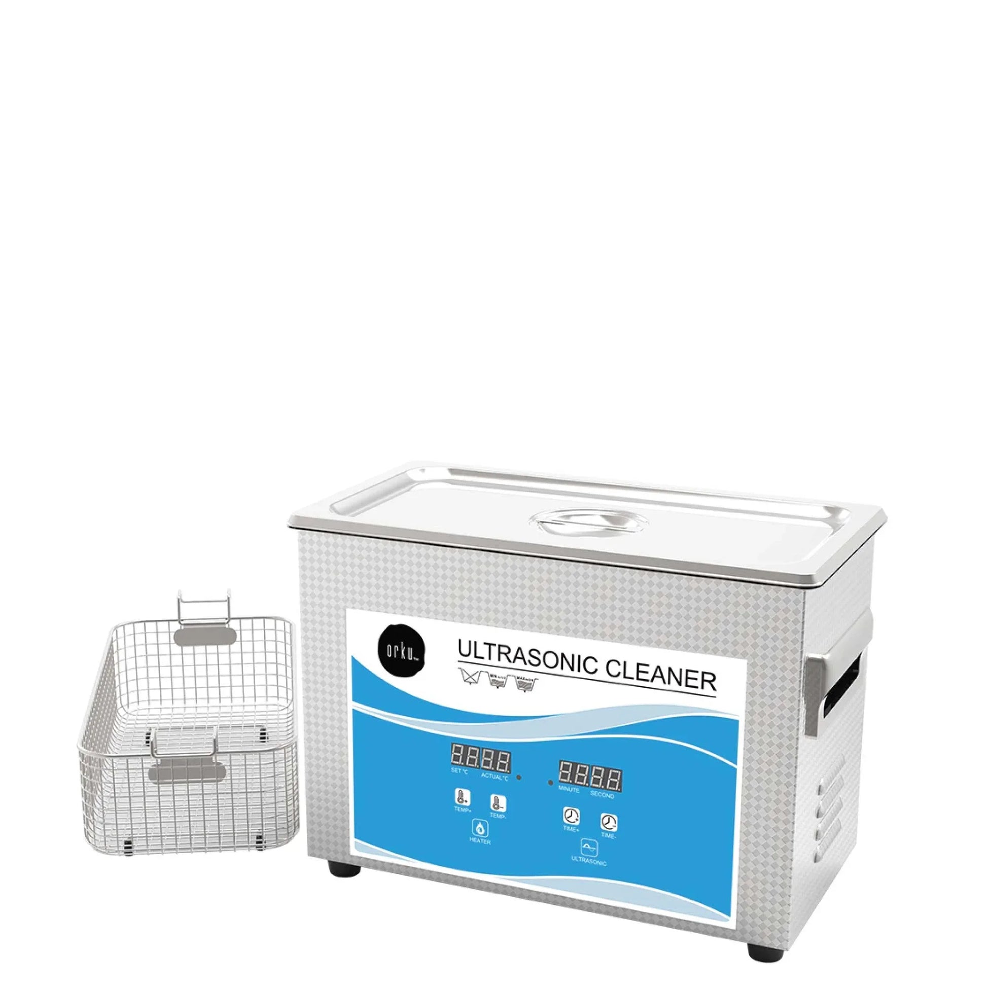 4.5L Digital Ultrasonic Cleaner - Ultra Sonic Bath Jewellery Cleaning - Mekamart Australia
