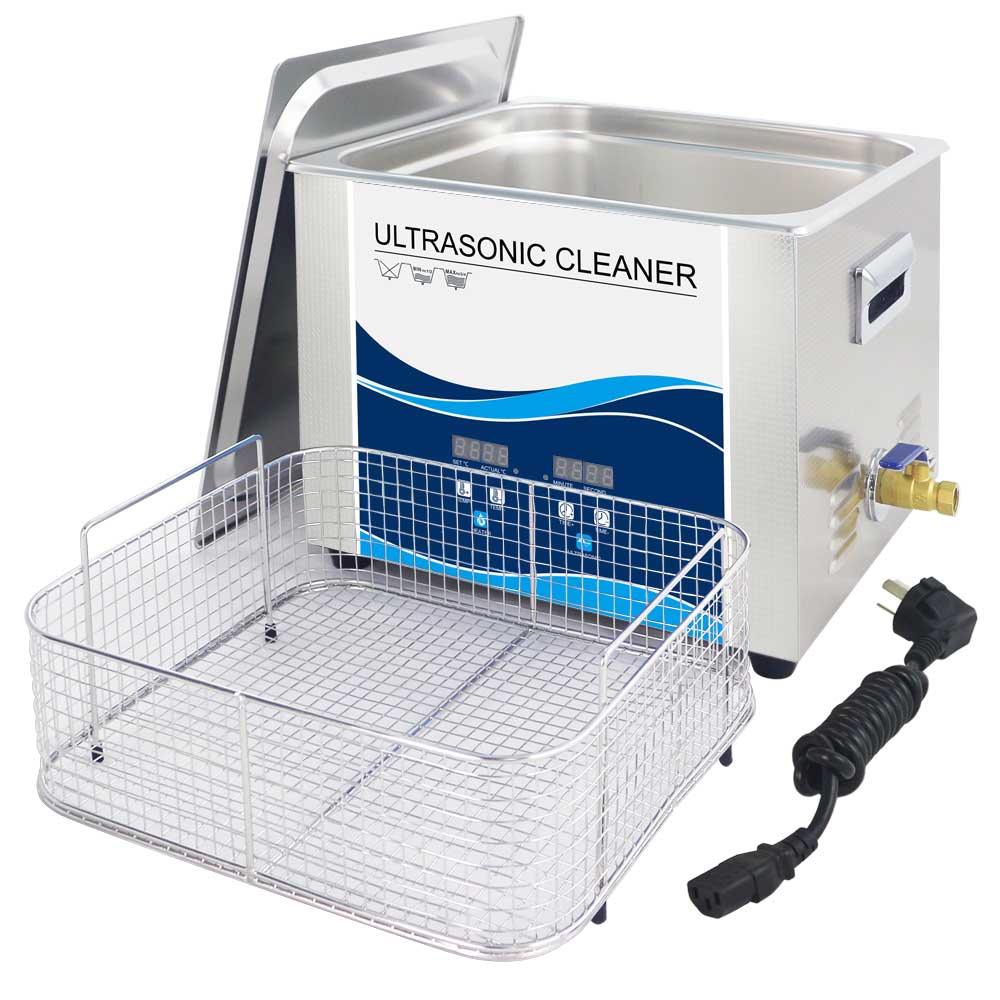 15L Digital Ultrasonic Cleaner Jewelry Ultra Sonic Bath Degas Parts Cleaning - Mekamart Australia