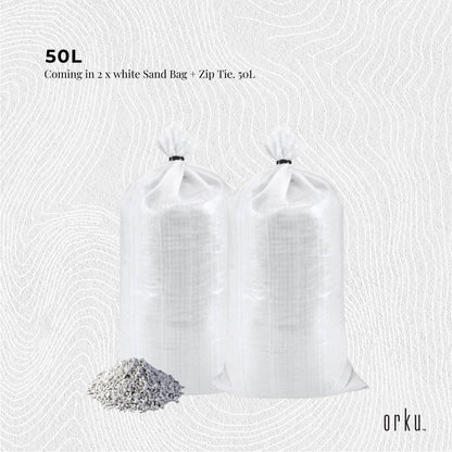 Orku 50L Perlite Super Coarse Premium Soil Expanded Medium Plants Hydroponics