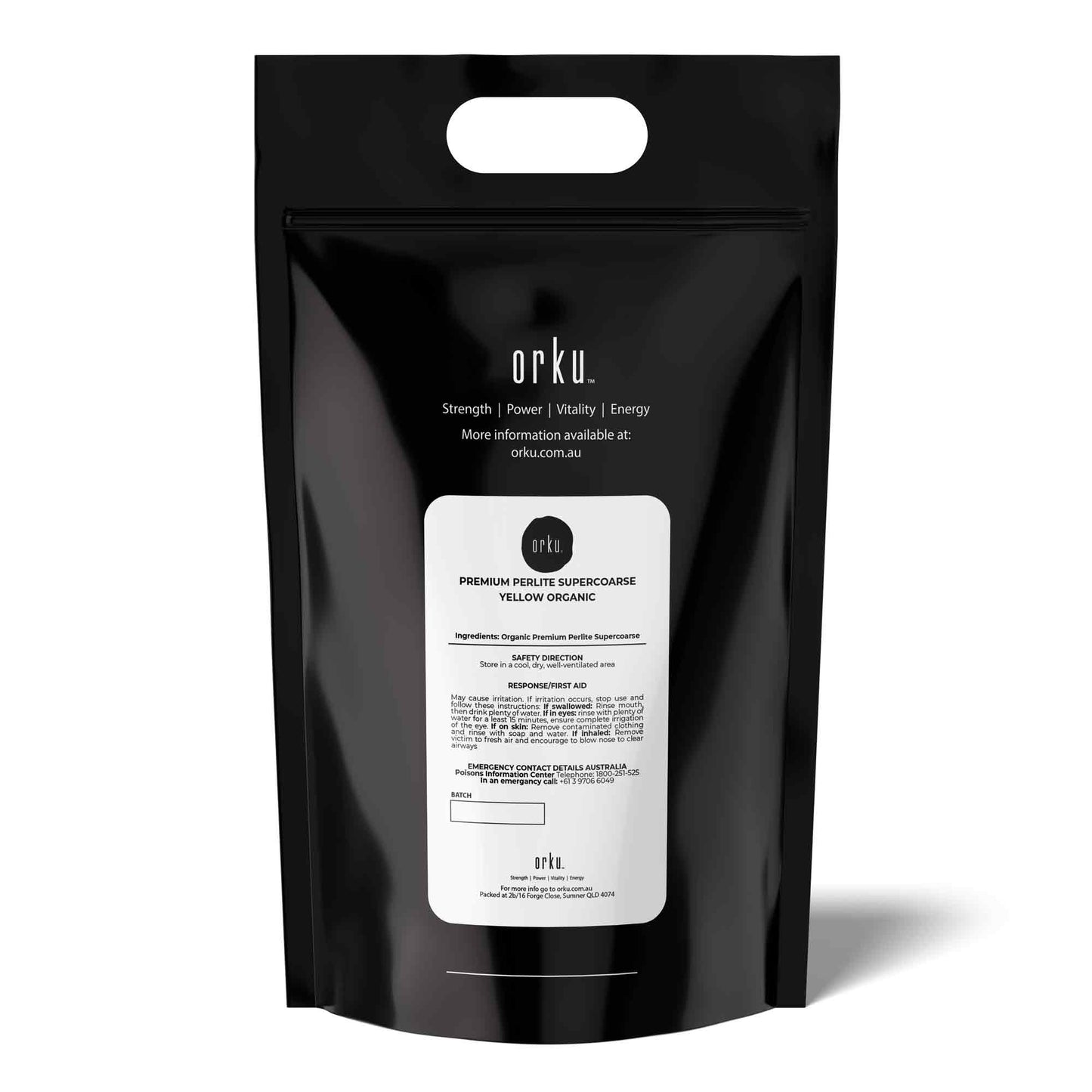 Orku 5L Perlite Super Coarse Premium Soil Expanded Medium Plants Hydroponics