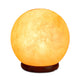 12V 12W 6.5" Ball Himalayan Pink Salt Lamp Carved Rock Crystal Light Bulb On/Off - Mekamart Australia