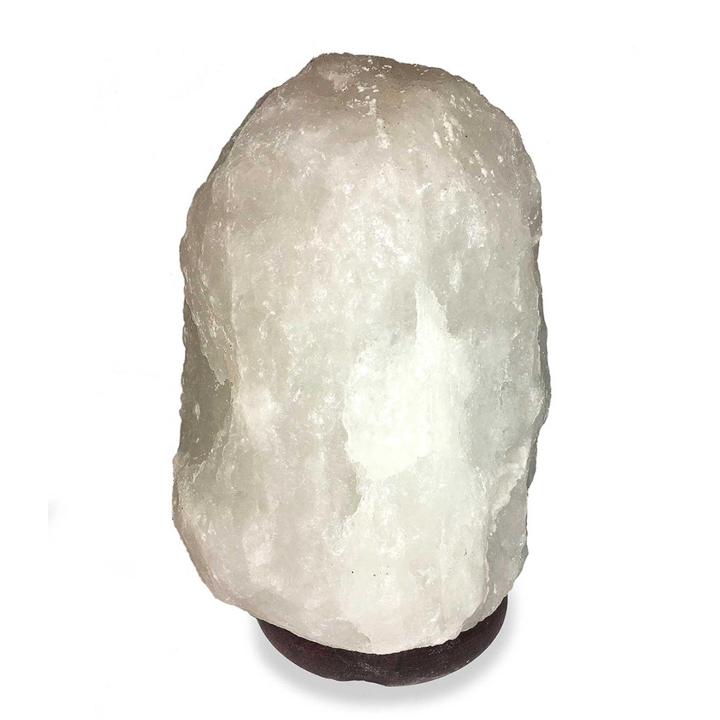 12V 12W 1-2Kg Himalayan White Salt Lamp Crystal Rock Natural Shape Unique Lamps - Mekamart Australia