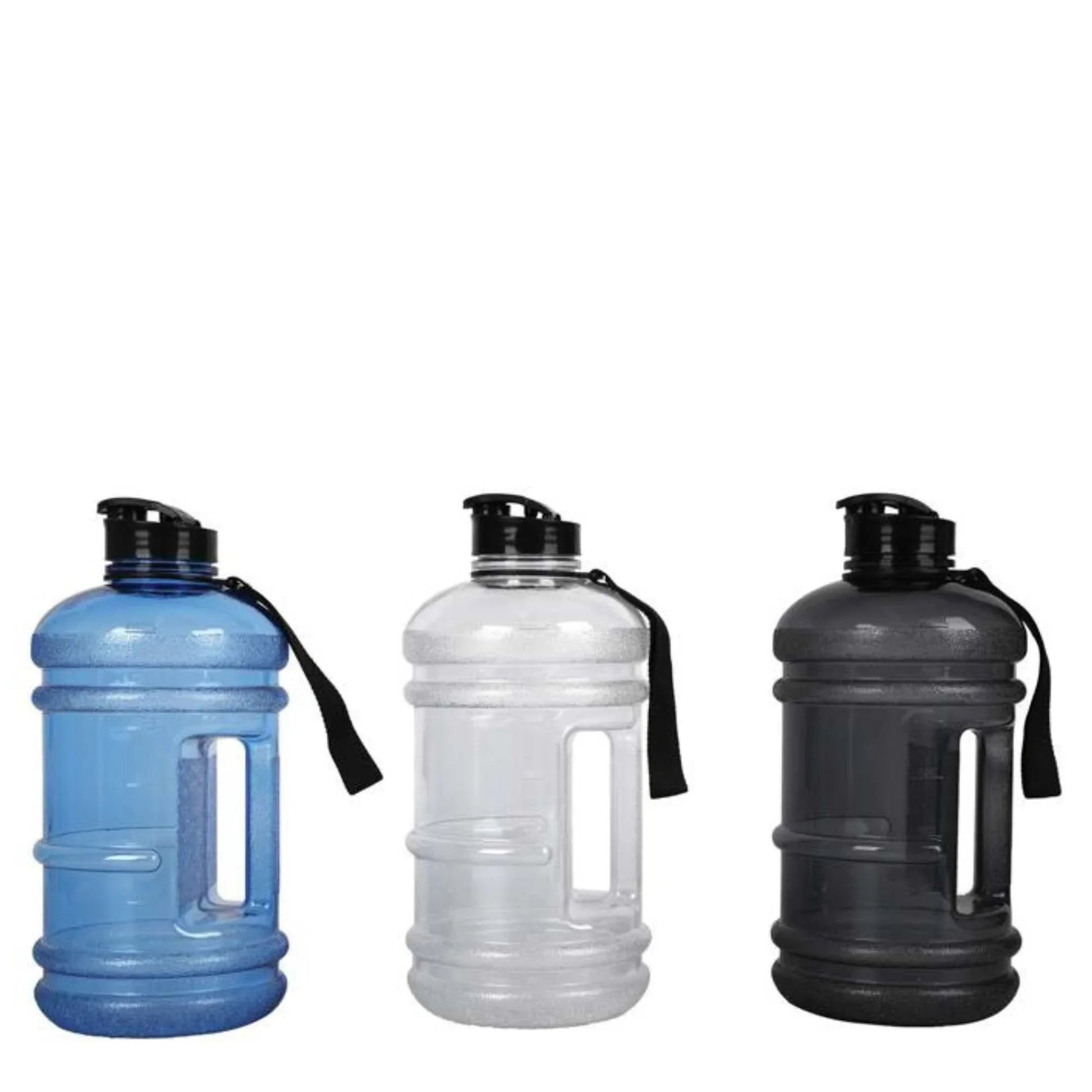2.2L Large Water Drink Bottle - BPA Free Jug - Random Colour + Random Lid - Mekamart Australia