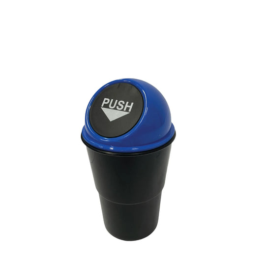 12x 550ml Mini Car Rubbish Bin - Cup Holder Trash Can Coin Ashtray Random Colour - Mekamart Australia