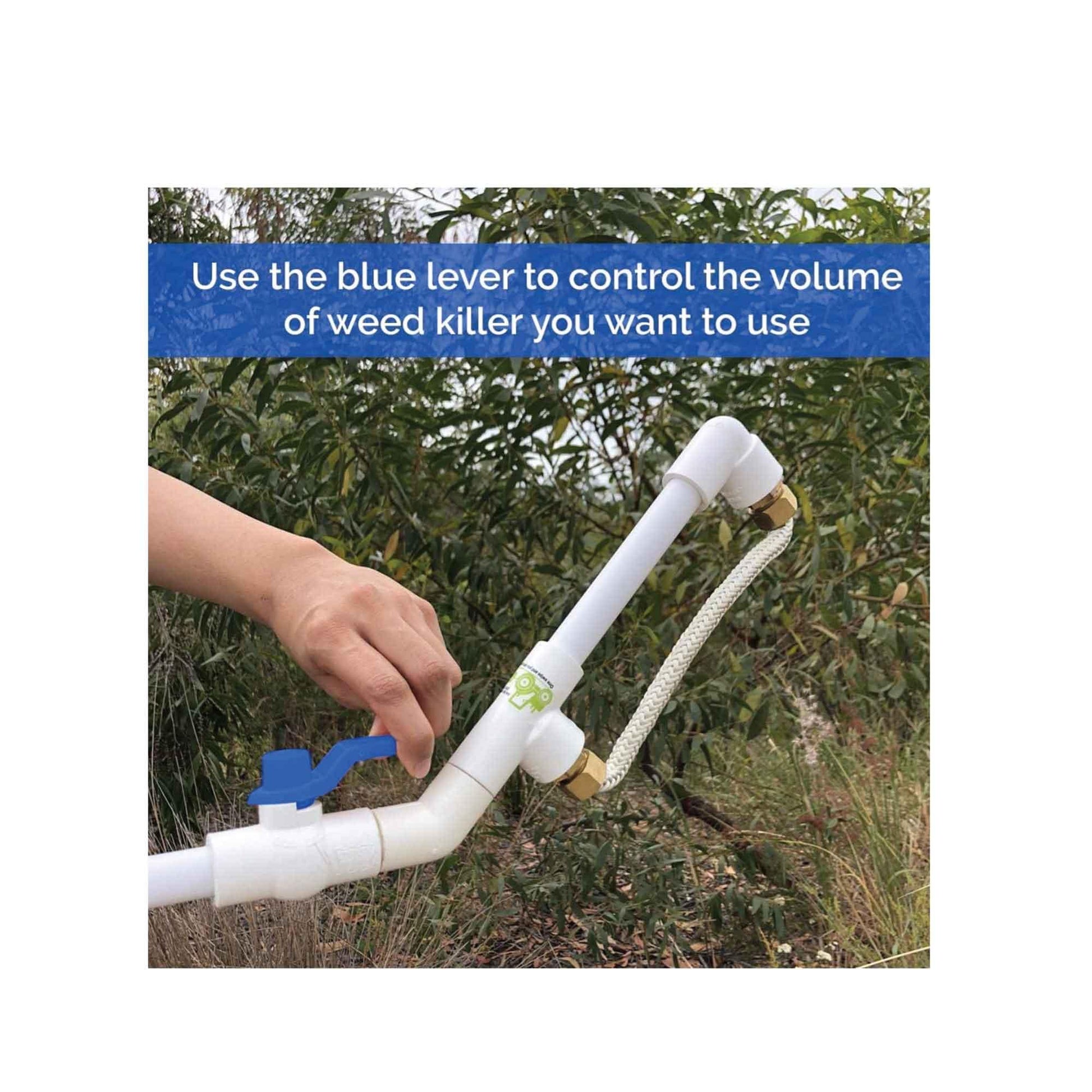 Hand Held Weed Wiper - Herbicide Rope Wick Applicator For Gardening Sprayer - Mekamart Australia