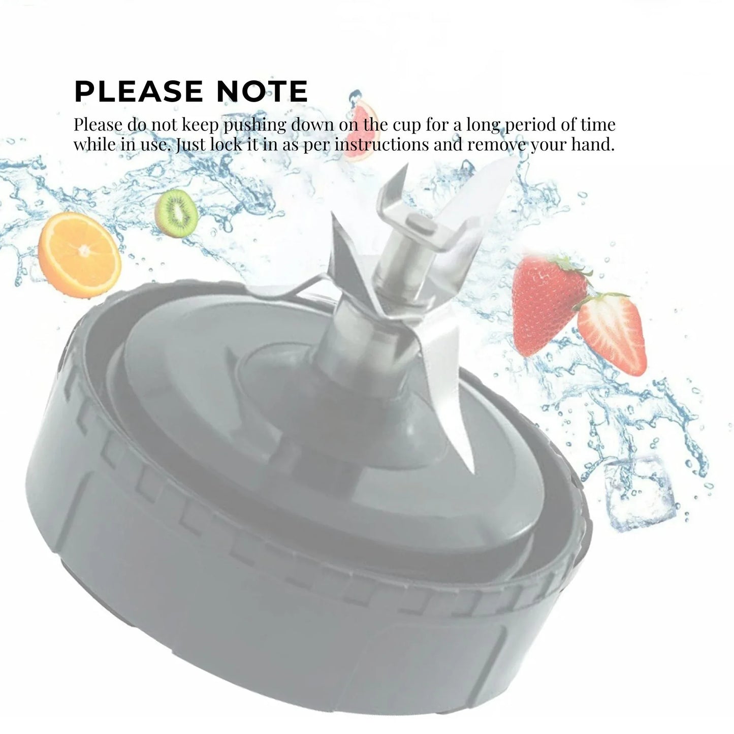 For Nutri Ninja Extractor Blade - 6 Fin Female Connection Replacement Parts - Mekamart Australia