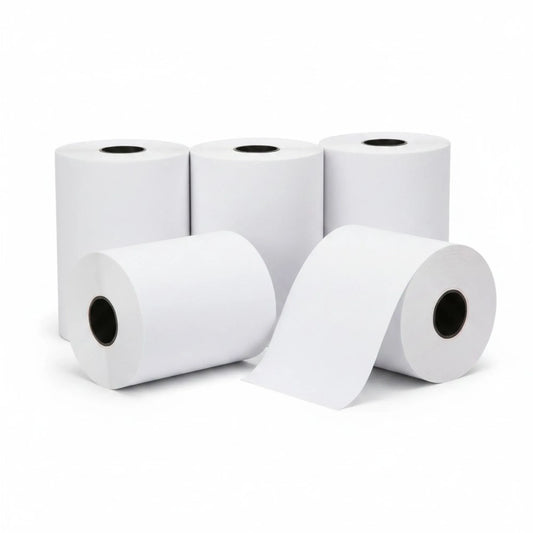 5x Thermal Paper Rolls 80x80mm -  47.5m Register EFTPOS POS Receipt Bulk