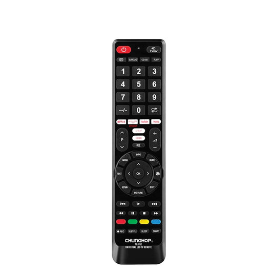 Chunghop Universal TV Remote TX-09E -3D For Smart TVs HDTV LED LCD - Mekamart Australia
