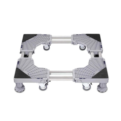 Adjustable Appliance Base Stand - Lock Wheel Trolley For Washing Machine Fridge - Mekamart Australia