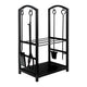 Social Hike Firewood Rack Stand and Fireplace Tool Set for Log Holder Storage - Mekamart Australia