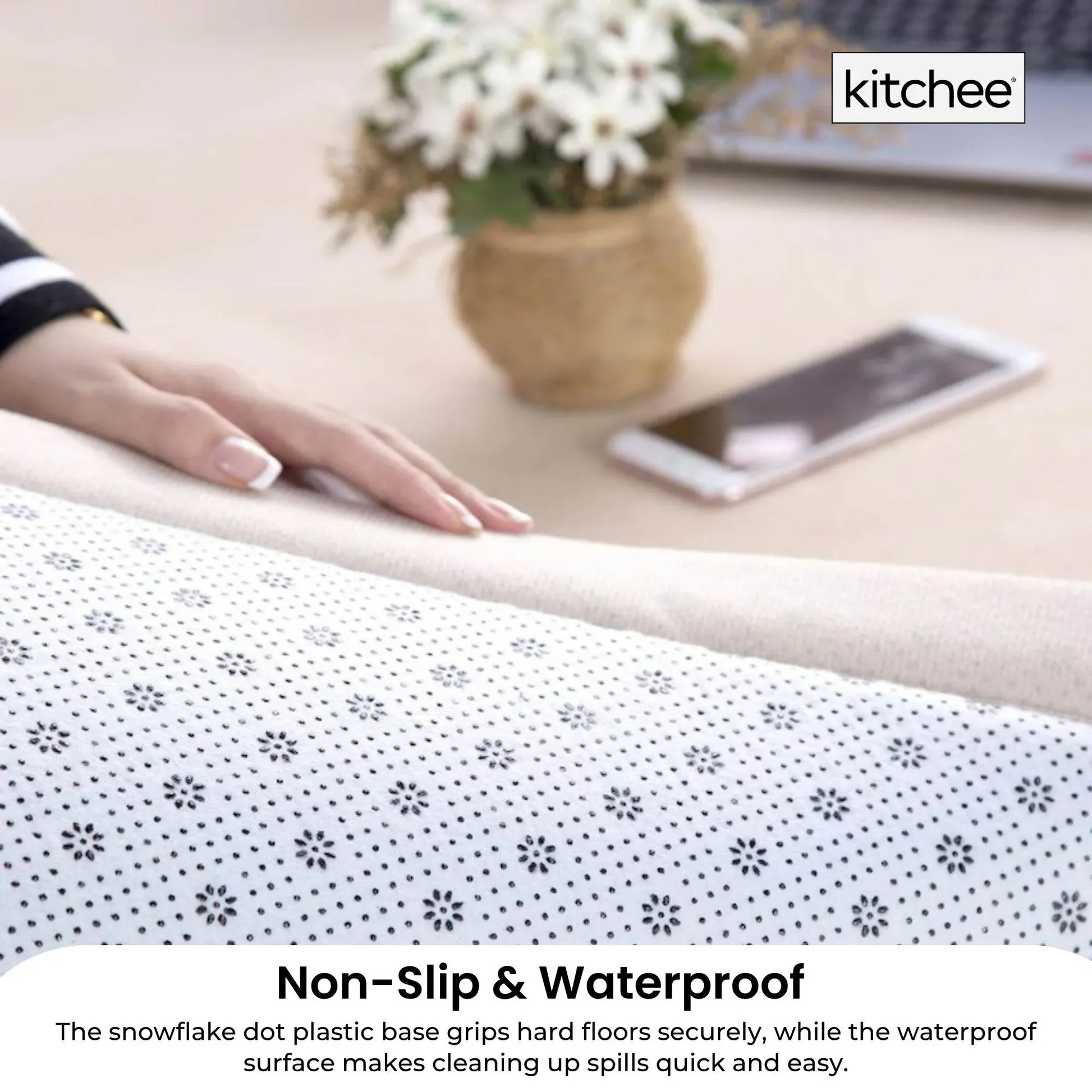 Kitchee Kids Foam Floor Play Mat 150x200cm – Padded Thick Soft Tatami Style Cream - Mekamart Australia