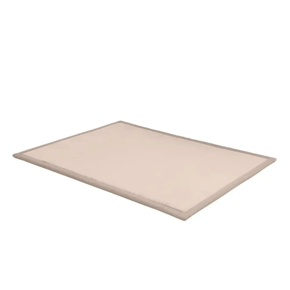 Kitchee Kids Foam Floor Play Mat 150x200cm – Padded Thick Soft Tatami Style Cream - Mekamart Australia