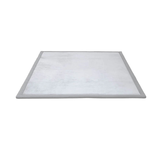 Kitchee Kids Foam Floor Play Mat 200x200cm – Padded Thick Soft Tatami Style Grey - Mekamart Australia