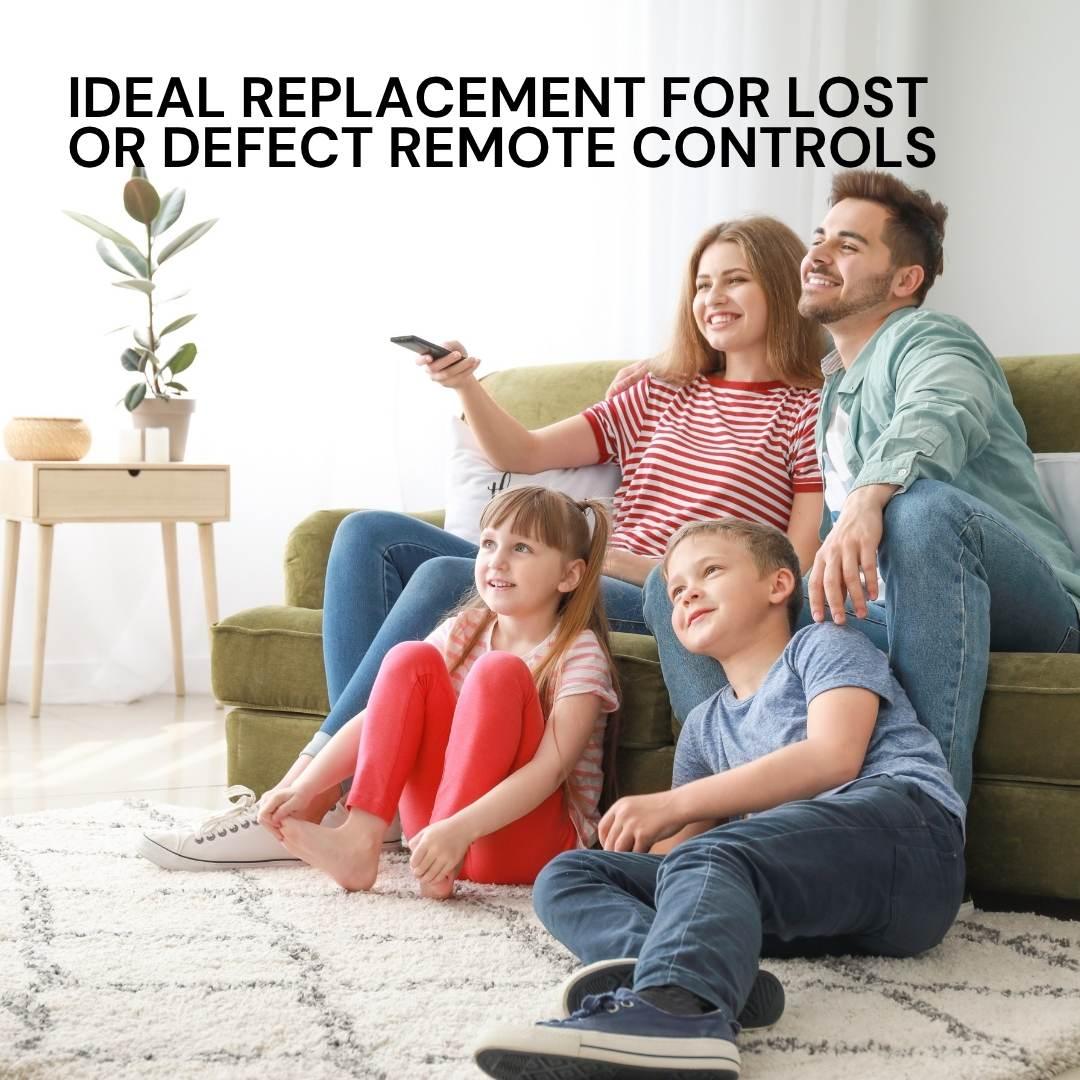 Tooleroo SMART TV Remote Control Compatible with PANASONIC DAEWOO HAIER & More - Mekamart Australia