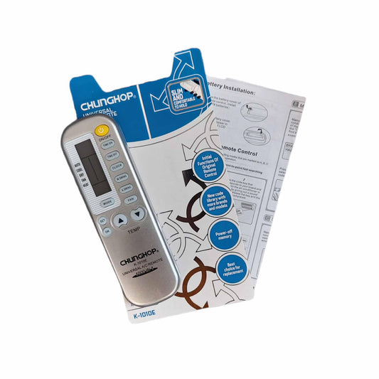 Chunghop Air Conditioner AC Remote Control Compatible with WHIRLPOOL and More - Mekamart Australia