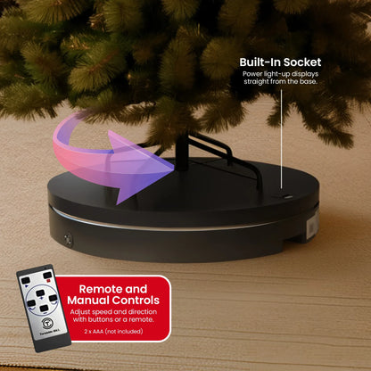 Christabelle 60cm 100kg Commercial-grade Electric Display Turntable - Mekamart Australia