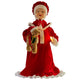 Christabelle 1.1m Musical LED Animated Christmas Mrs Claus Glowing Candle Ornament Decoration - Mekamart Australia