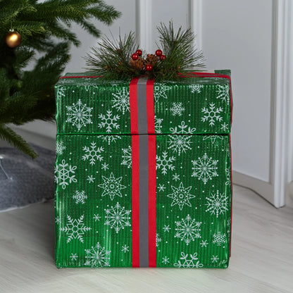 Christabelle Animated Elf Gift Box Led Lights Christmas Tree Decoration Ornament - Mekamart Australia