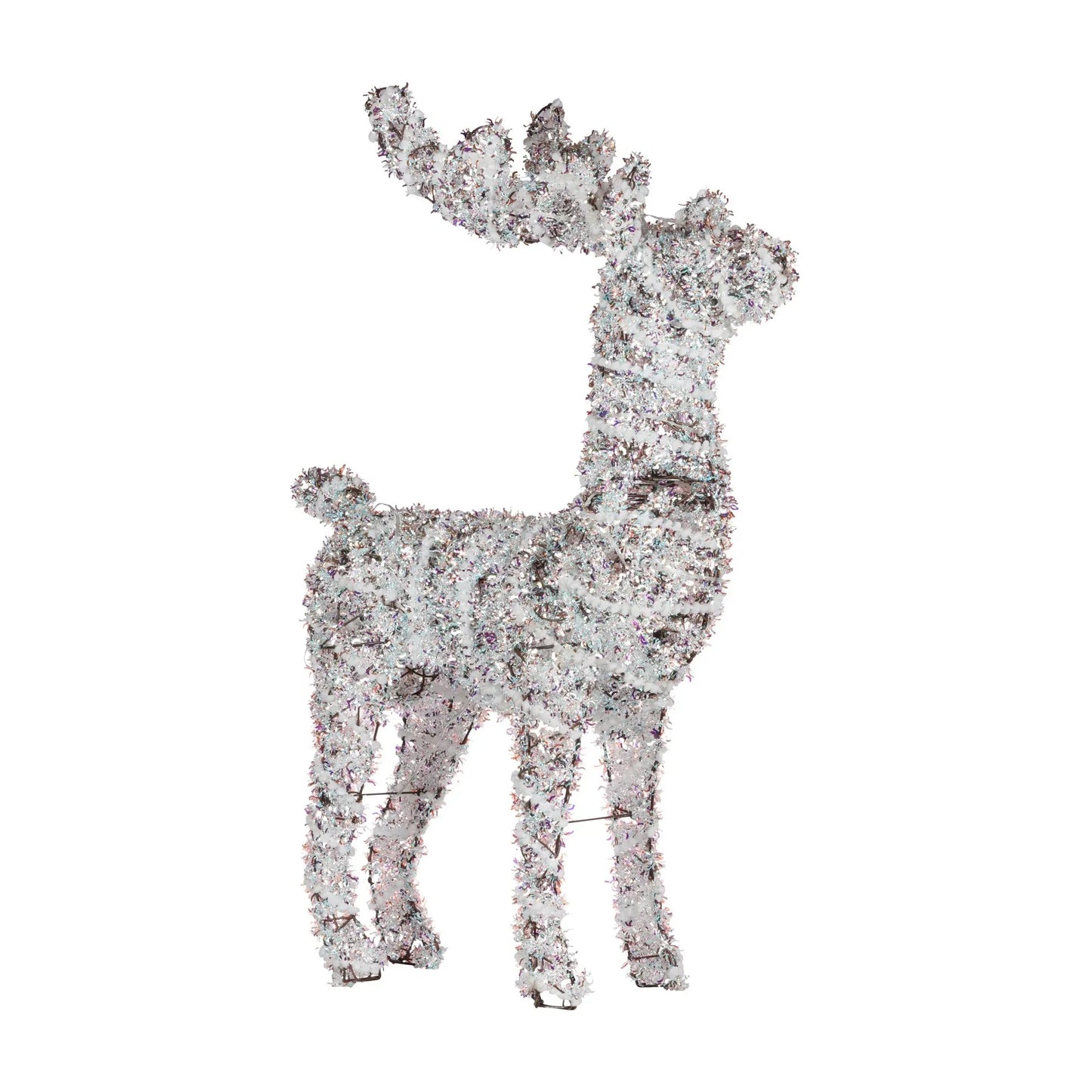 Christabelle 112cm Animated Reindeer Christmas LED Lights Indoor Outdoor Yard Statue Decoration - Mekamart Australia